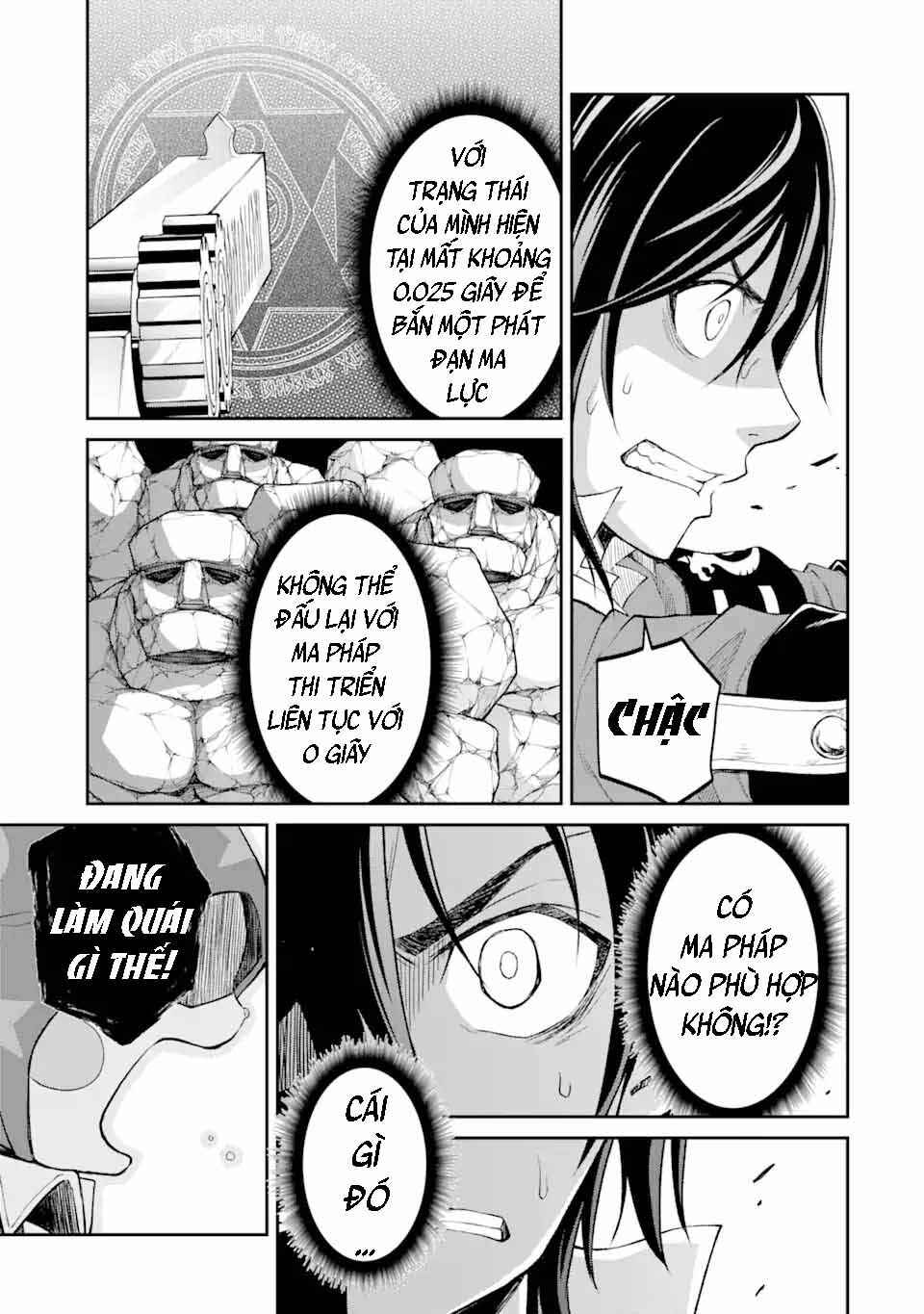 Saisoku Musou no B-kyuu Mahou Tsukai: Ippatsu Utareru Mae ni Senpatsu Uchikaesu! Chapter 24 - Page 23