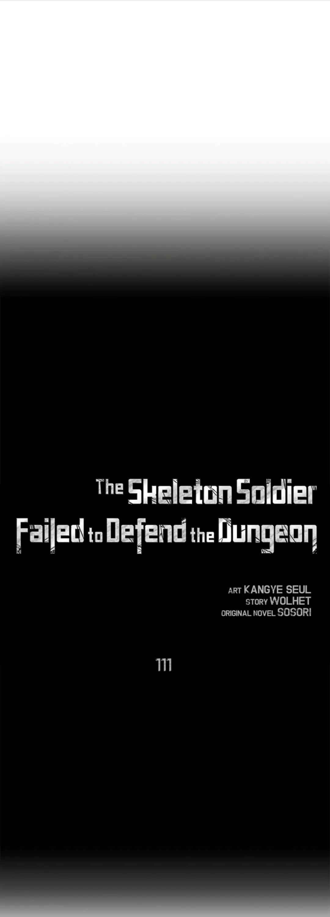 The Skeleton Soldier Failed to Defend the Dungeon Chapter 111 - Page 1