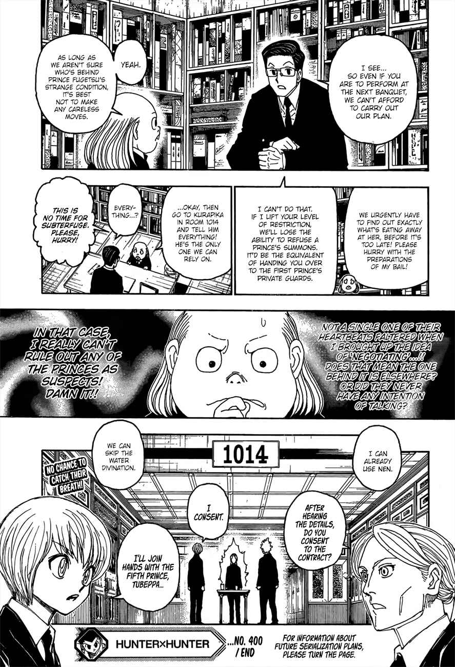 Hunter x Hunter Chapter 400 - Page 21
