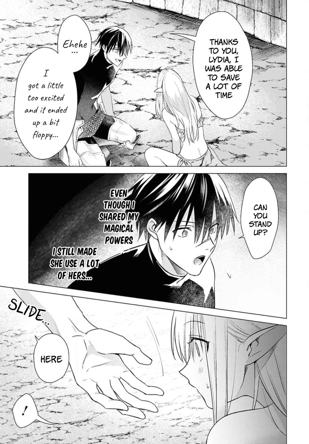 Kabeyaku nado Fuyou to Tsuihou Sareta S-kyuu Boukensha, "Dorei Kaihou" Skill o Kushi Shite Shijou Saikyou no Kunizukuri Chapter 3 - Page 20