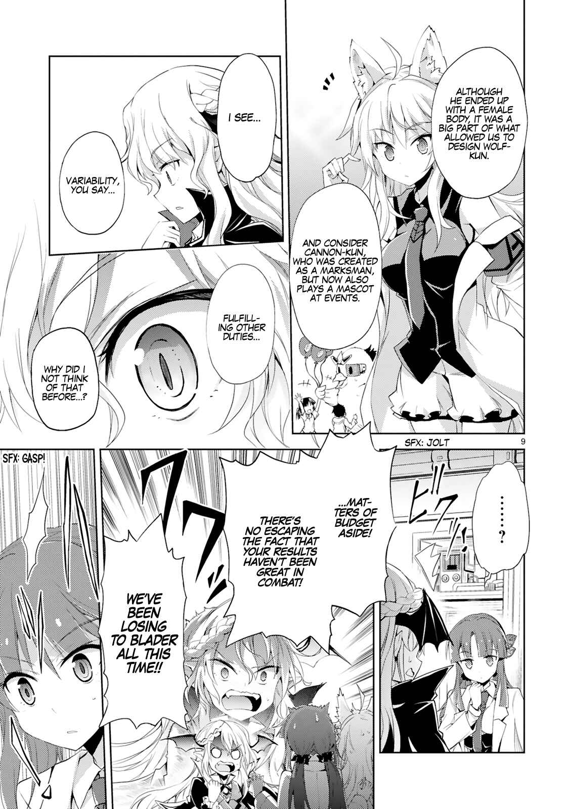 Kaijin Kaihatsubu no Kuroitsu-san Chapter 4 - Page 10