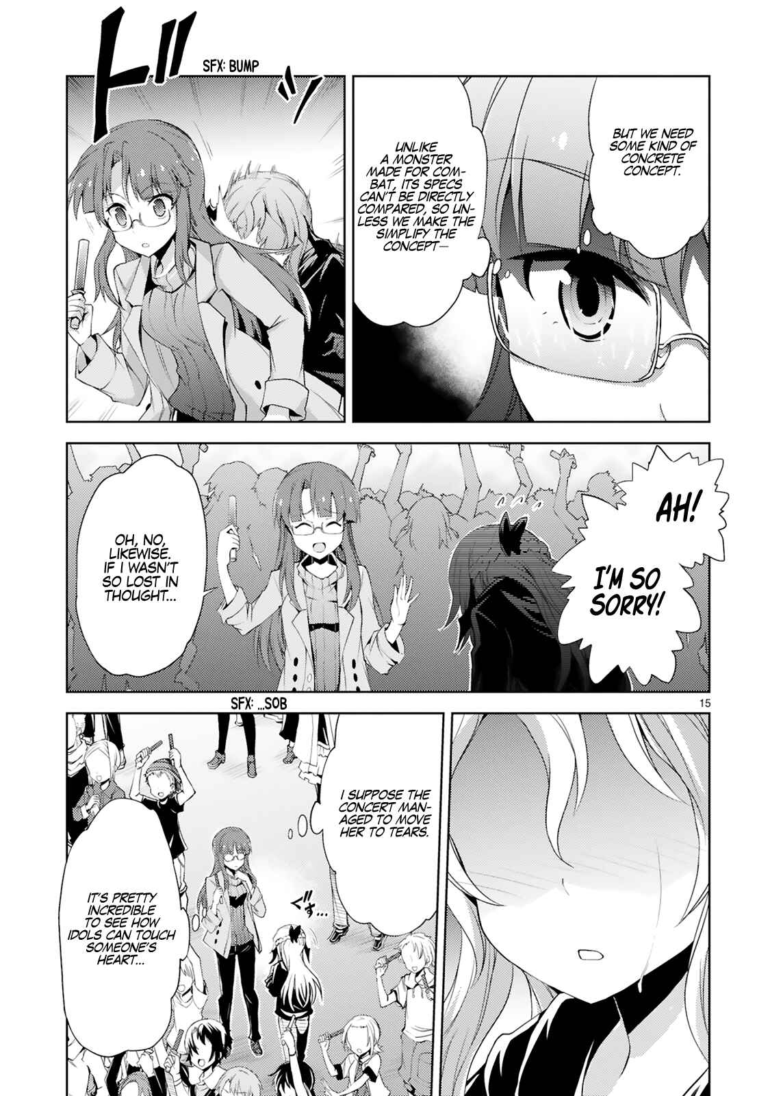 Kaijin Kaihatsubu no Kuroitsu-san Chapter 4 - Page 16