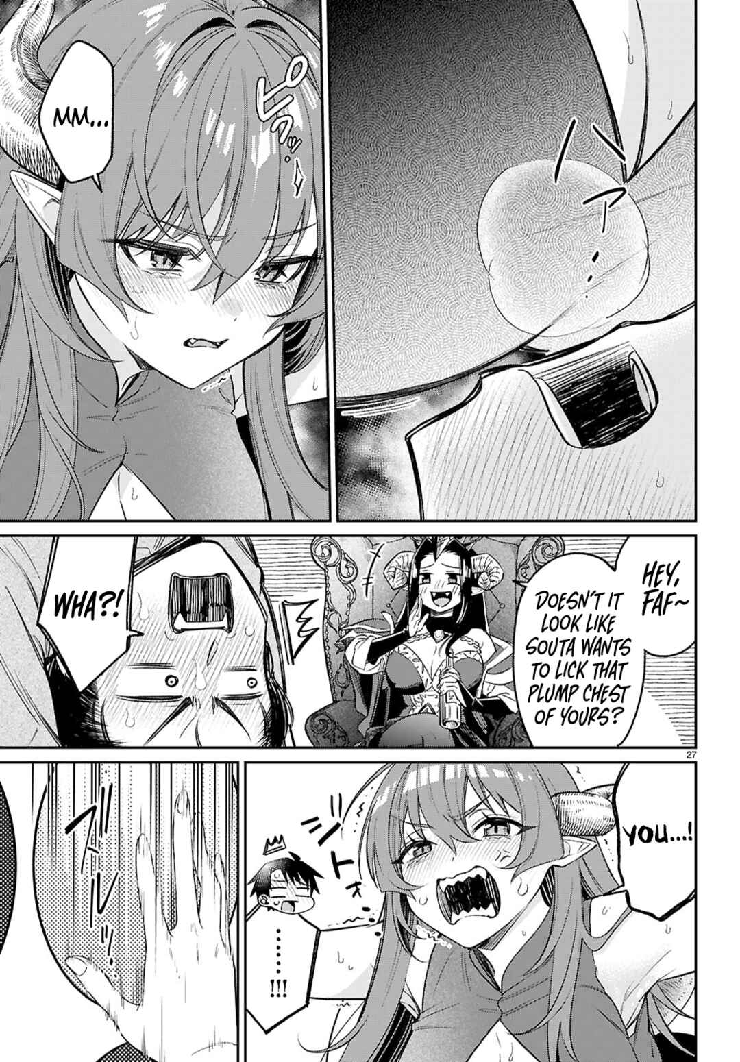 Shounin Skill de Maoujou no Kouryaku o Mezasu: Isekai Ten'i Shita node Saikyou Item to Talk-jutsu de Ikinuku koto ni shita Chapter 7 - Page 27