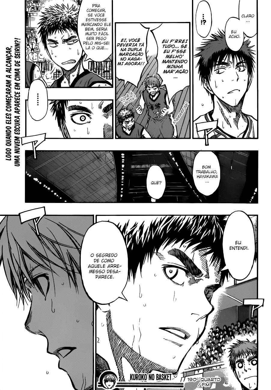 Kuroko's Basketball Chapter 190 - Page 21