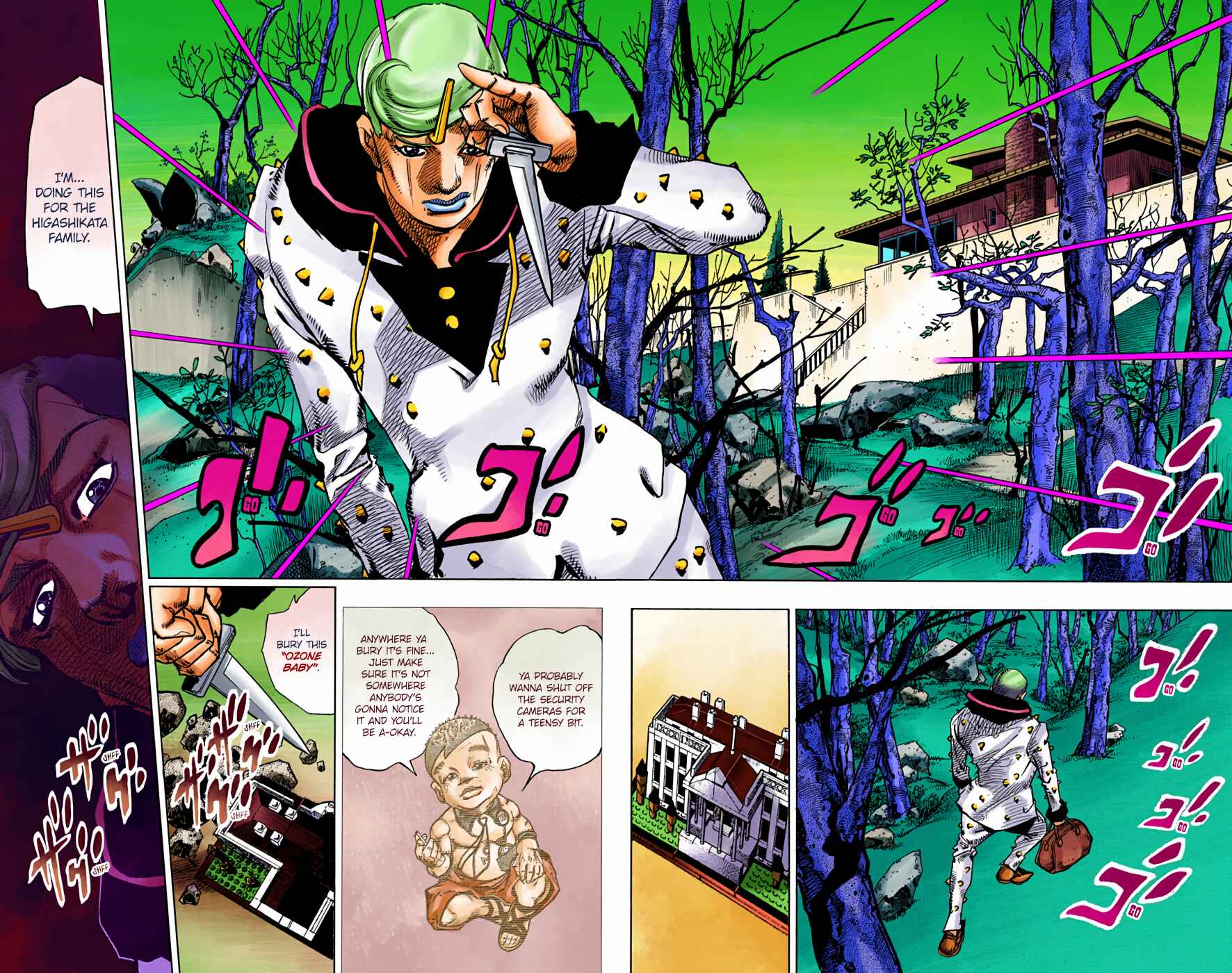 JoJo no Kimyou na Bouken: Part 8 - JoJolion Color-ban Chapter 72 - Page 12