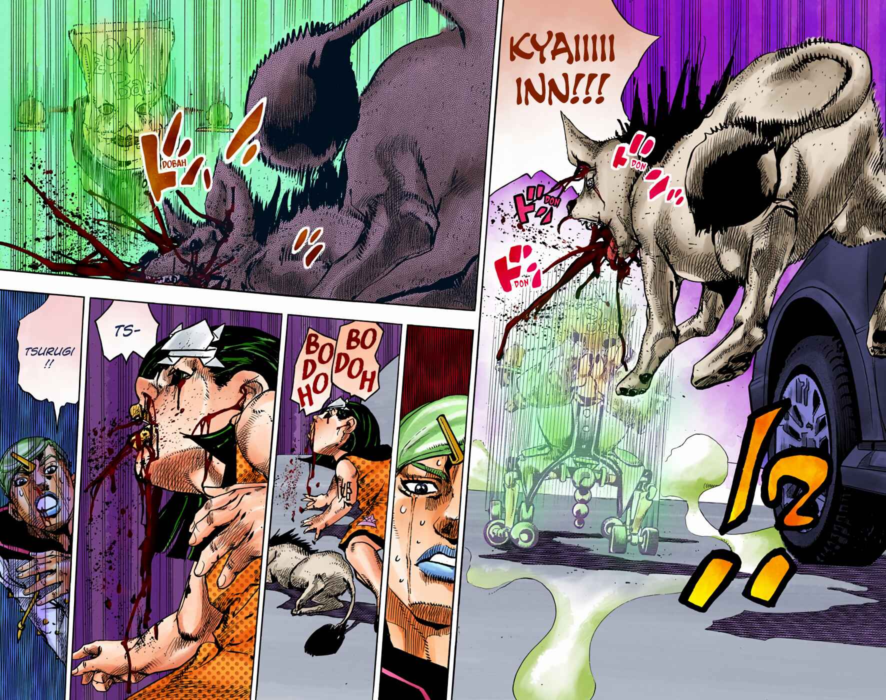 JoJo no Kimyou na Bouken: Part 8 - JoJolion Color-ban Chapter 72 - Page 36