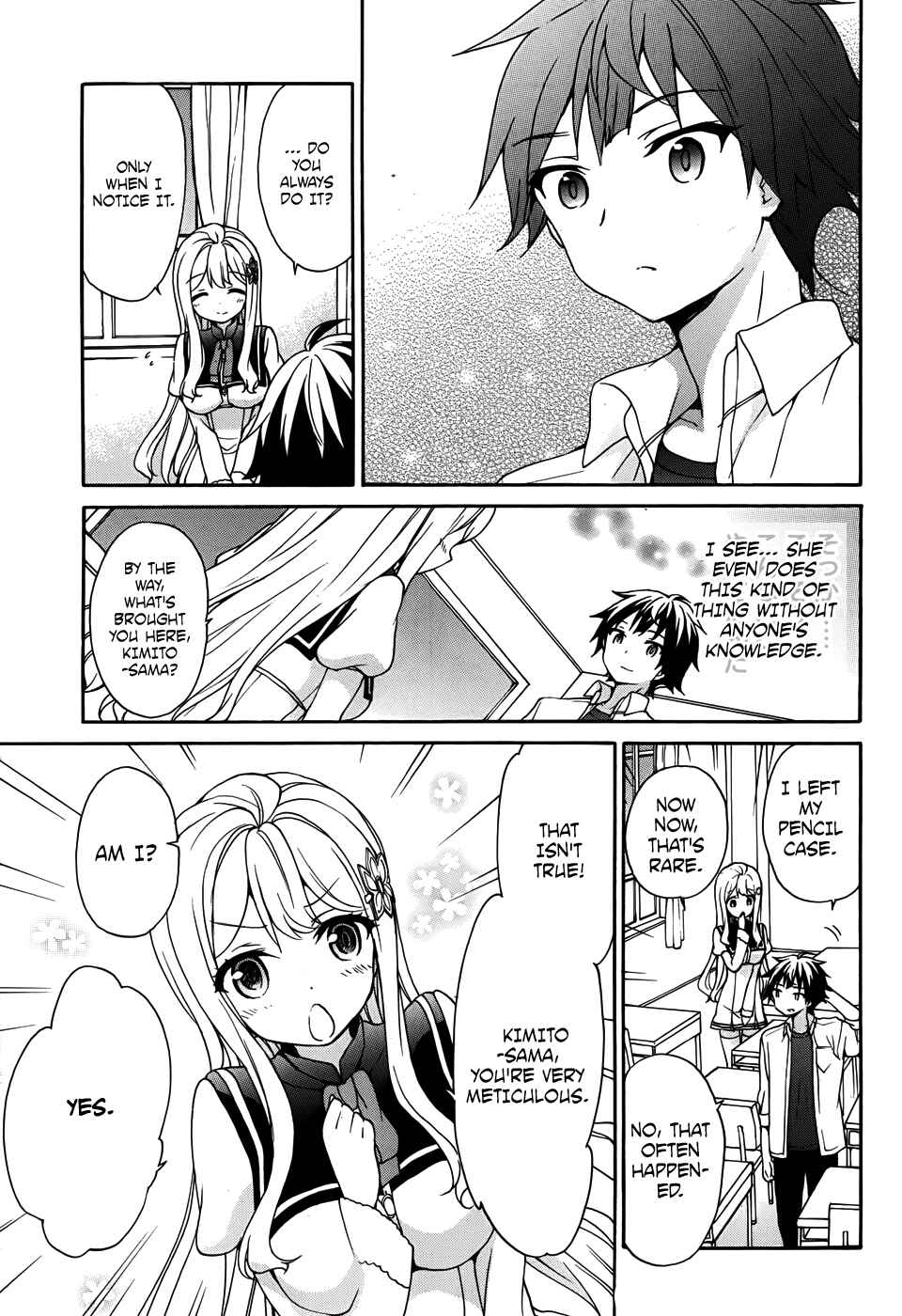 Ore ga Ojousama Gakkou ni "Shomin Sample" to shite Rachirareta Ken Chapter 29 - Page 10