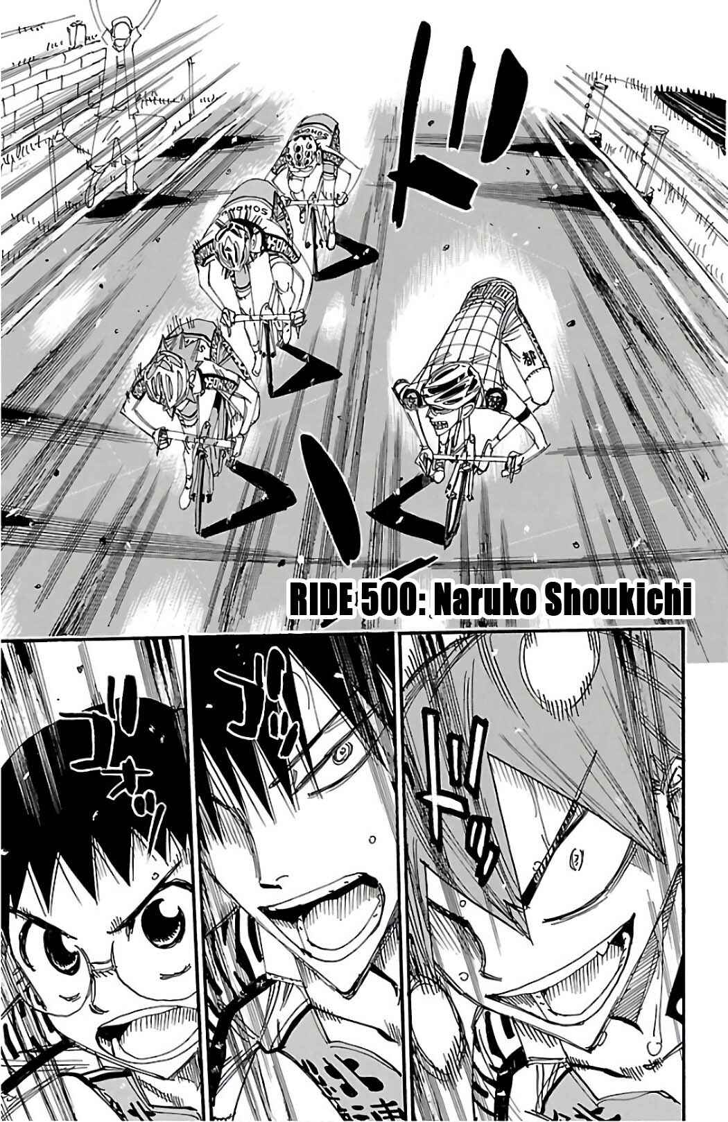 Yowamushi Pedal Chapter 500 - Page 1