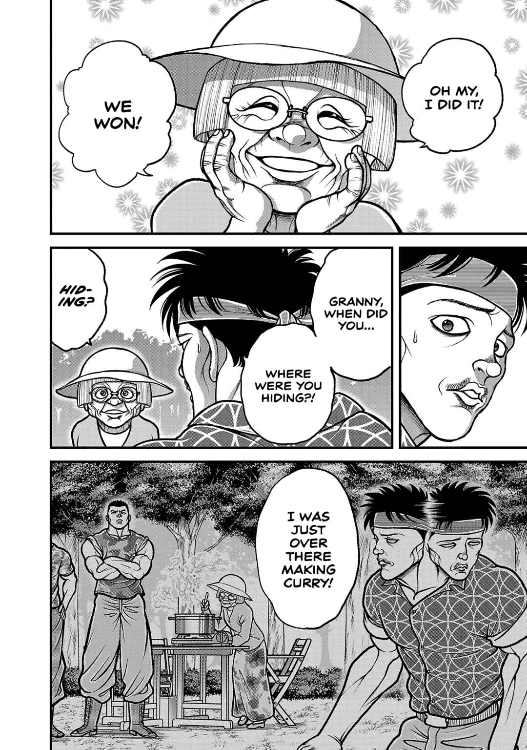 Baki Gaiden - Gaia to Sikorsky ~Tokidoki Nomura Futari Dakedo Sannin Kurashi~ Chapter 18 - Page 12