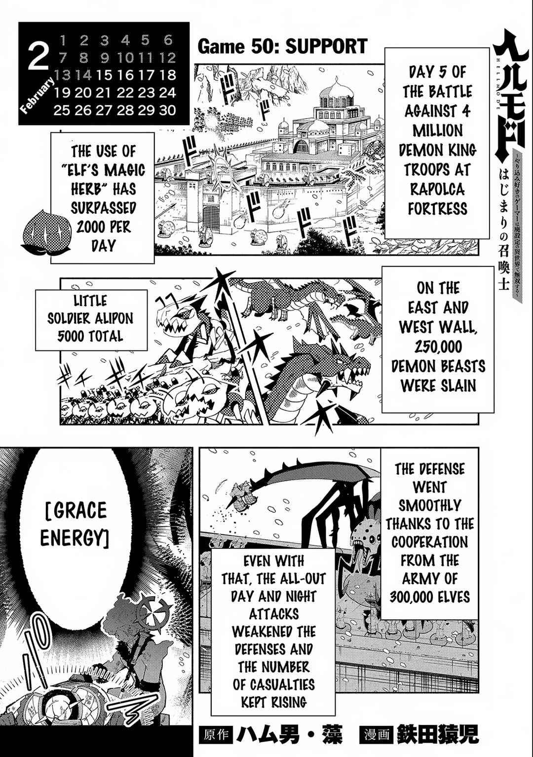 Hell Mode: Yarikomi Suki no Gamer wa Haisettei no Isekai de Musou Suru—Hajimari no Shoukanshi Chapter 50 - Page 2