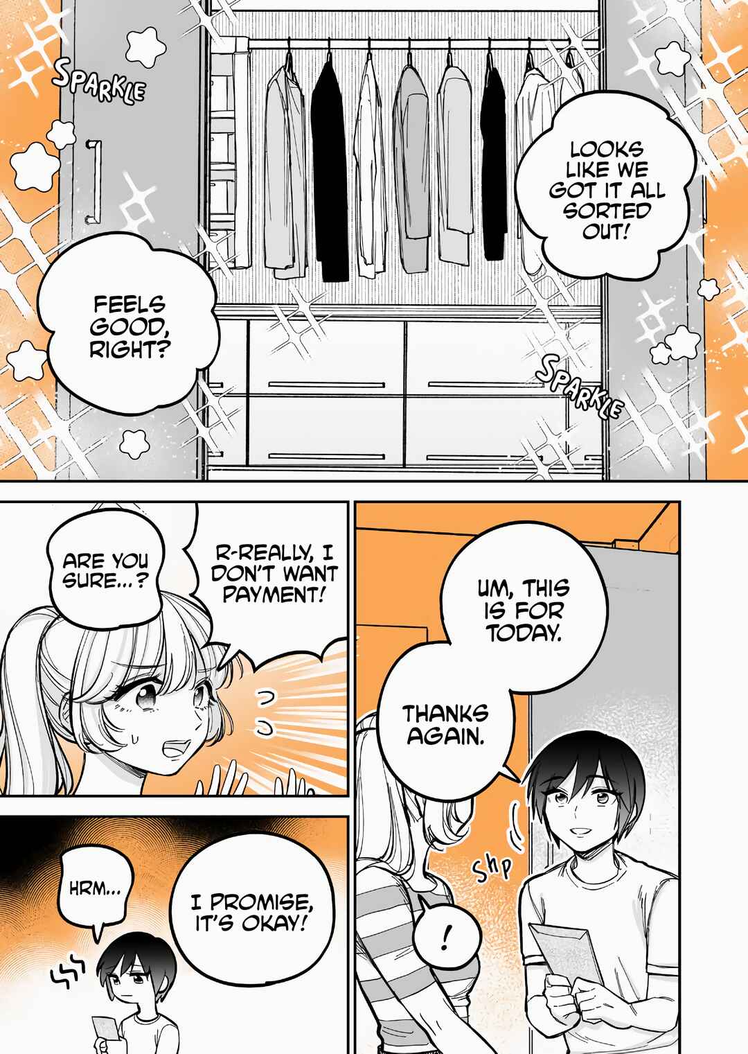 Genkai OL to Joshi Daisei ga 〇〇 Suru Hanashi Chapter 3.1 - Page 1