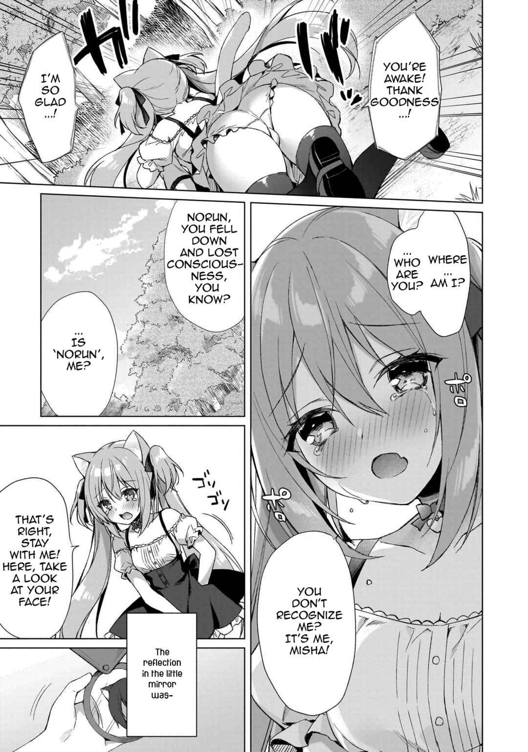 Boku no Risou no Isekai Seikatsu - Tensei shitara Kemomimi Musume darake no Sekai de Harem ni Chapter 1 - Page 12