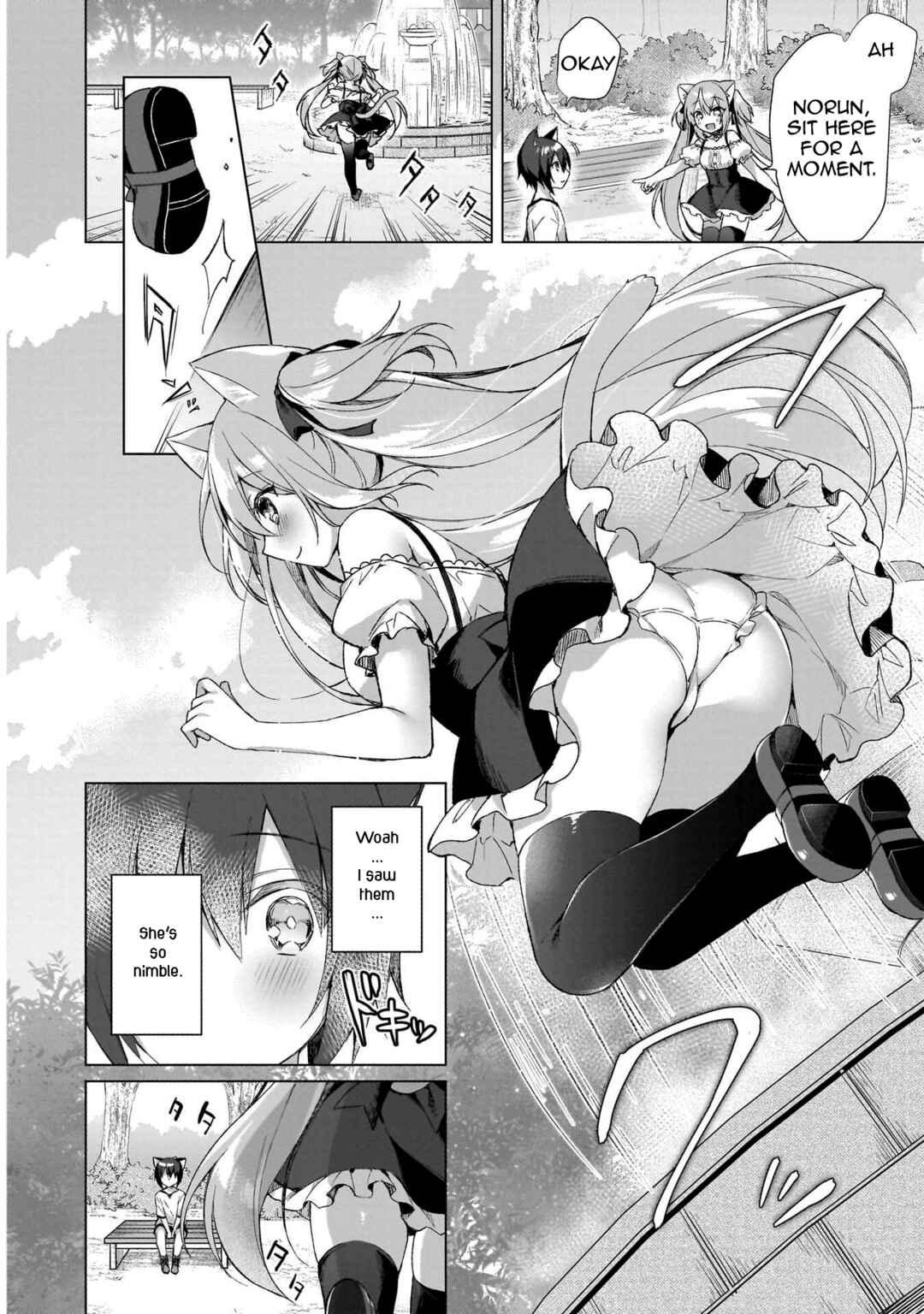 Boku no Risou no Isekai Seikatsu - Tensei shitara Kemomimi Musume darake no Sekai de Harem ni Chapter 1 - Page 19
