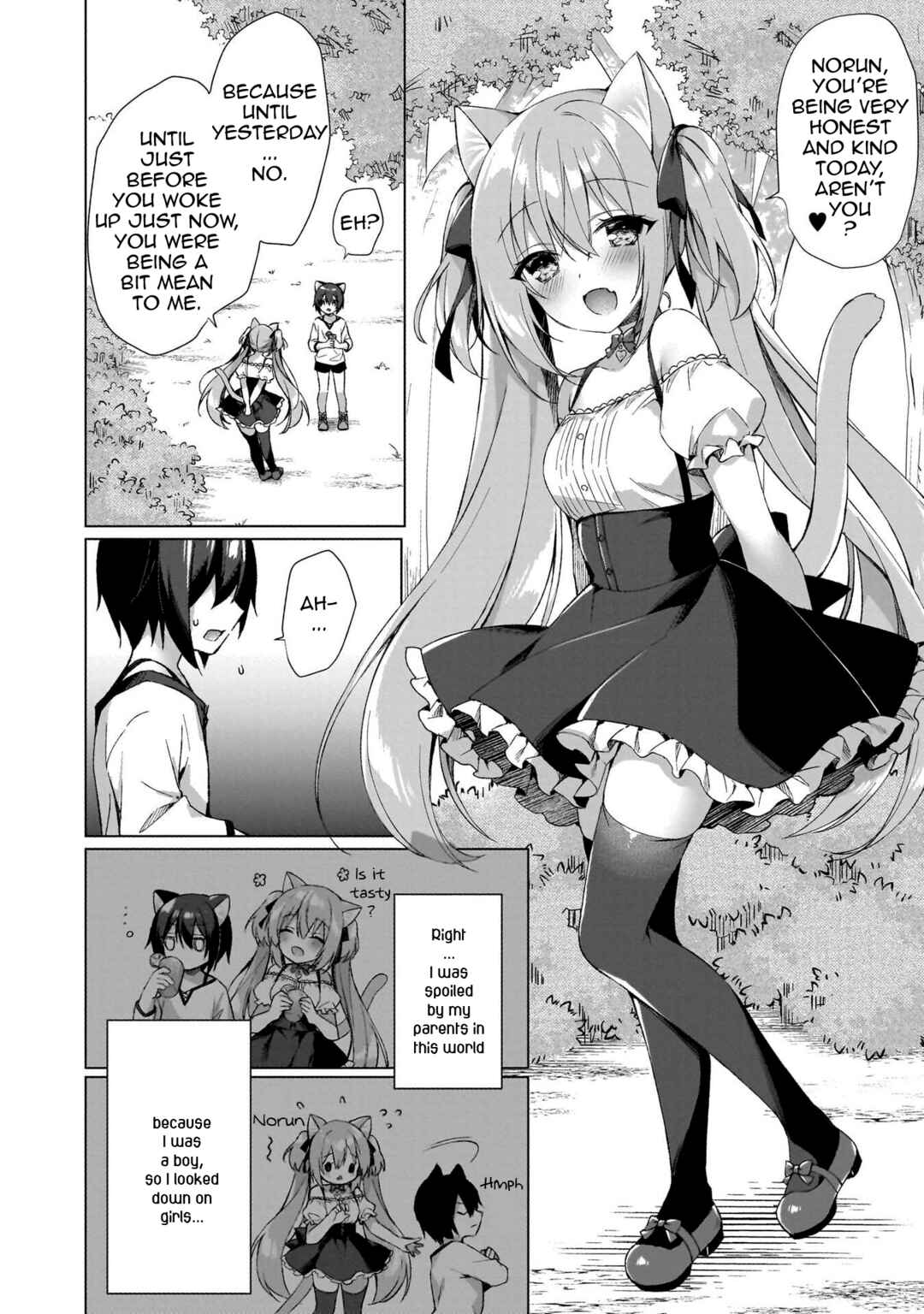 Boku no Risou no Isekai Seikatsu - Tensei shitara Kemomimi Musume darake no Sekai de Harem ni Chapter 1 - Page 21