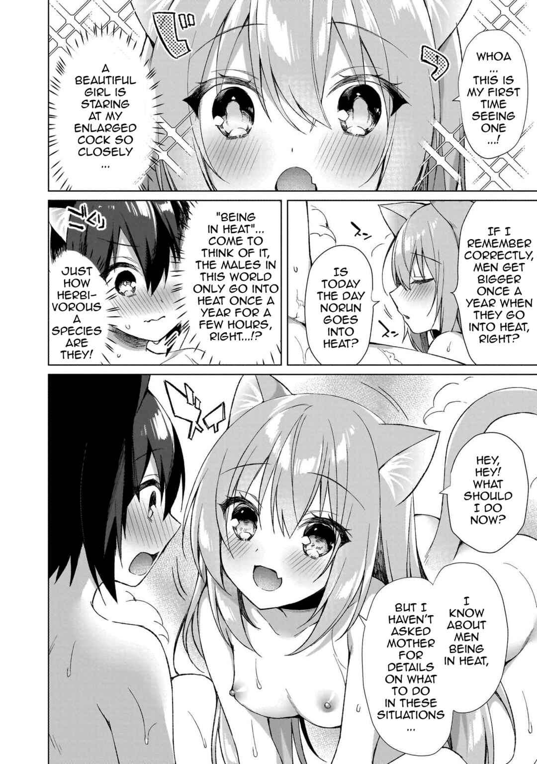 Boku no Risou no Isekai Seikatsu - Tensei shitara Kemomimi Musume darake no Sekai de Harem ni Chapter 1 - Page 27