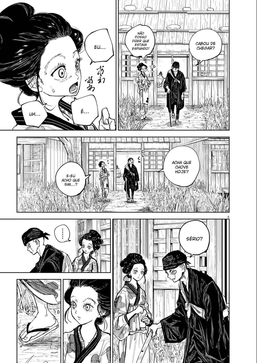 The Tale of Zatoichi NOIR Chapter 0 - Page 9