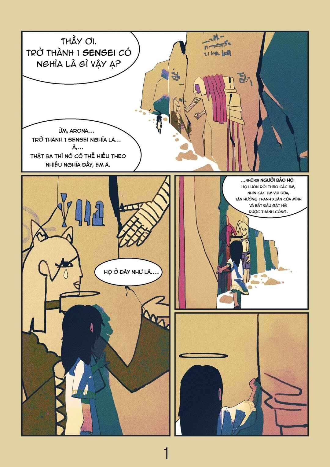 Eoreun igo, Seonsaengnim-in, Geudaedeul ege Chapter Gửi tới những Người lớn, cùng các Sensei - Page 3