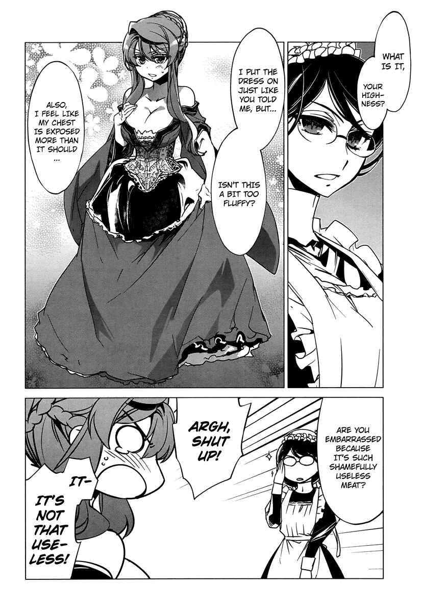 MAOYU : Archenemy and Hero “Become mine, Hero” “I refuse!” Chapter 5 - Page 34