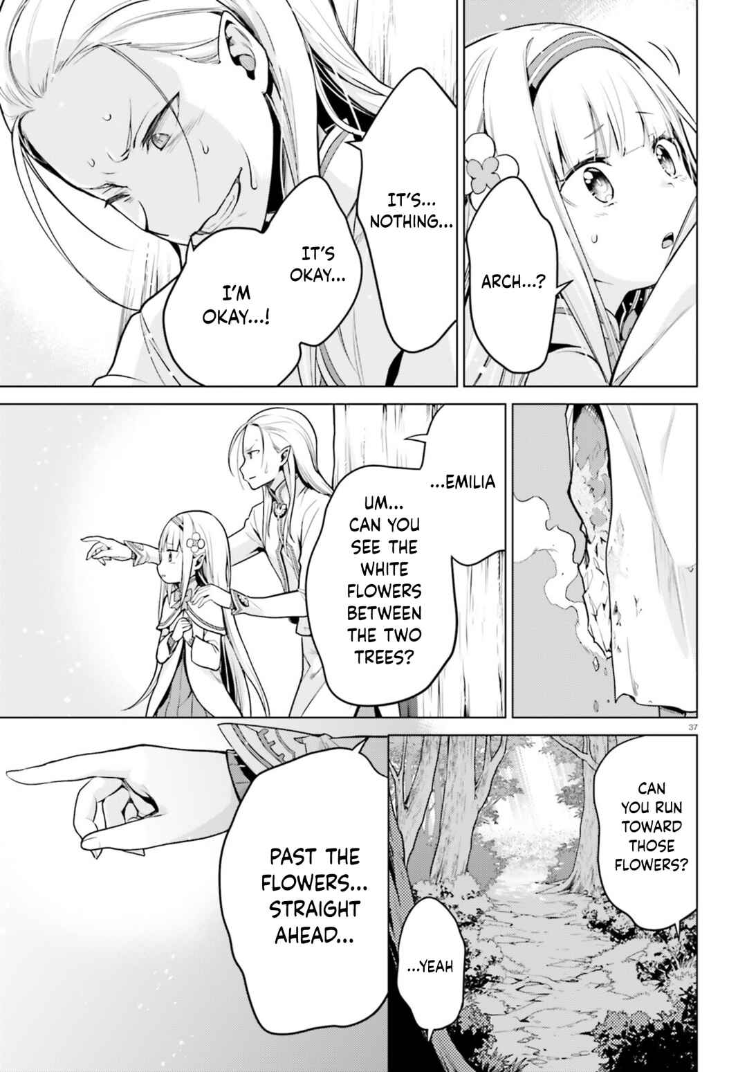 Re:Zero kara Hajimeru Isekai Seikatsu: Dai 4-shou—Seiiki to Gouyoku no Majo Chapter 59 - Page 35