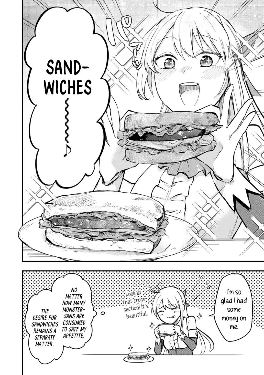 [Pakupaku desu wa] Tsuihou Sareta Ojou-sama no "Monster wo Taberu Hodo Tsuyoku Naru" Skill wa, 1-shoku de 1 Level Up Suru Zendai Mimon no Saikyou Skill deshita. 3-nichi de Jinrui Saikyou ni Narimashita wa! Chapter 2 - Page 18