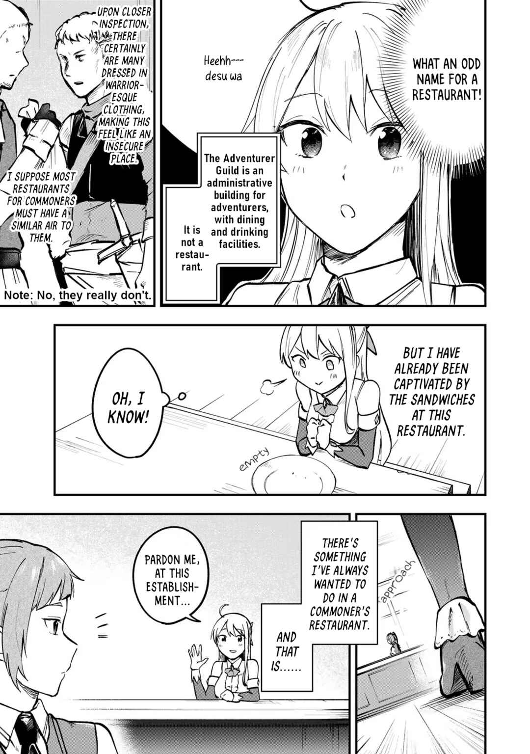[Pakupaku desu wa] Tsuihou Sareta Ojou-sama no "Monster wo Taberu Hodo Tsuyoku Naru" Skill wa, 1-shoku de 1 Level Up Suru Zendai Mimon no Saikyou Skill deshita. 3-nichi de Jinrui Saikyou ni Narimashita wa! Chapter 2 - Page 21