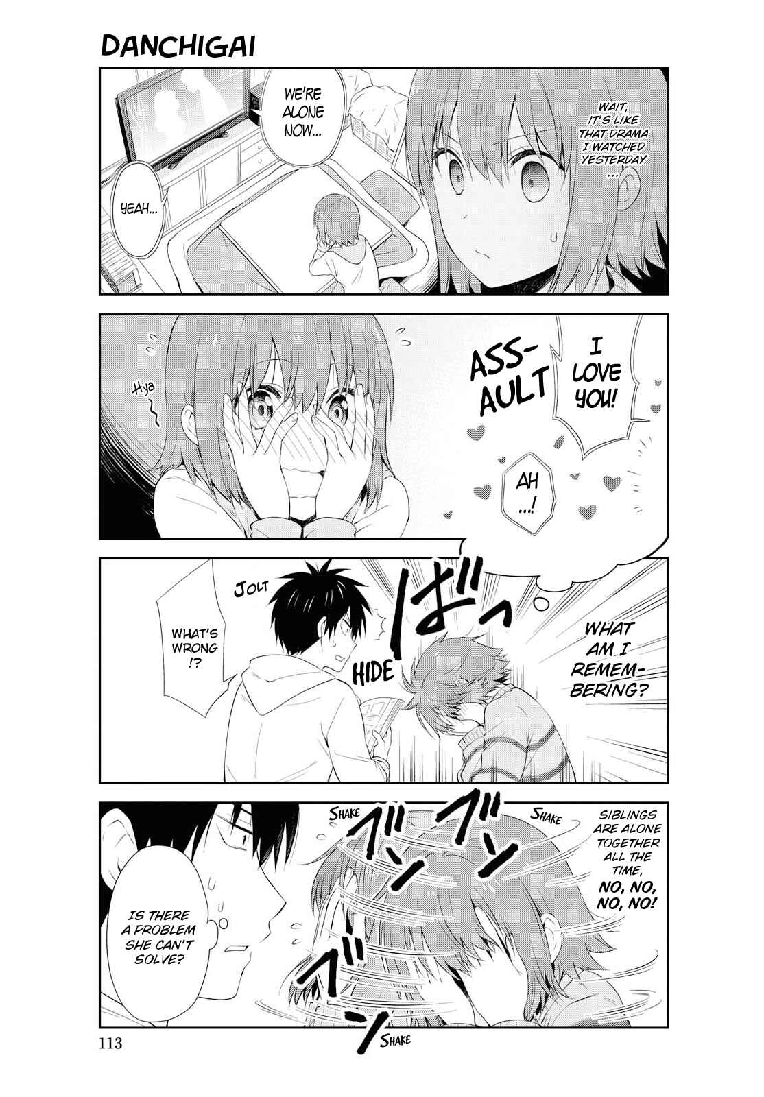 Danchigai Chapter 99 - Page 3
