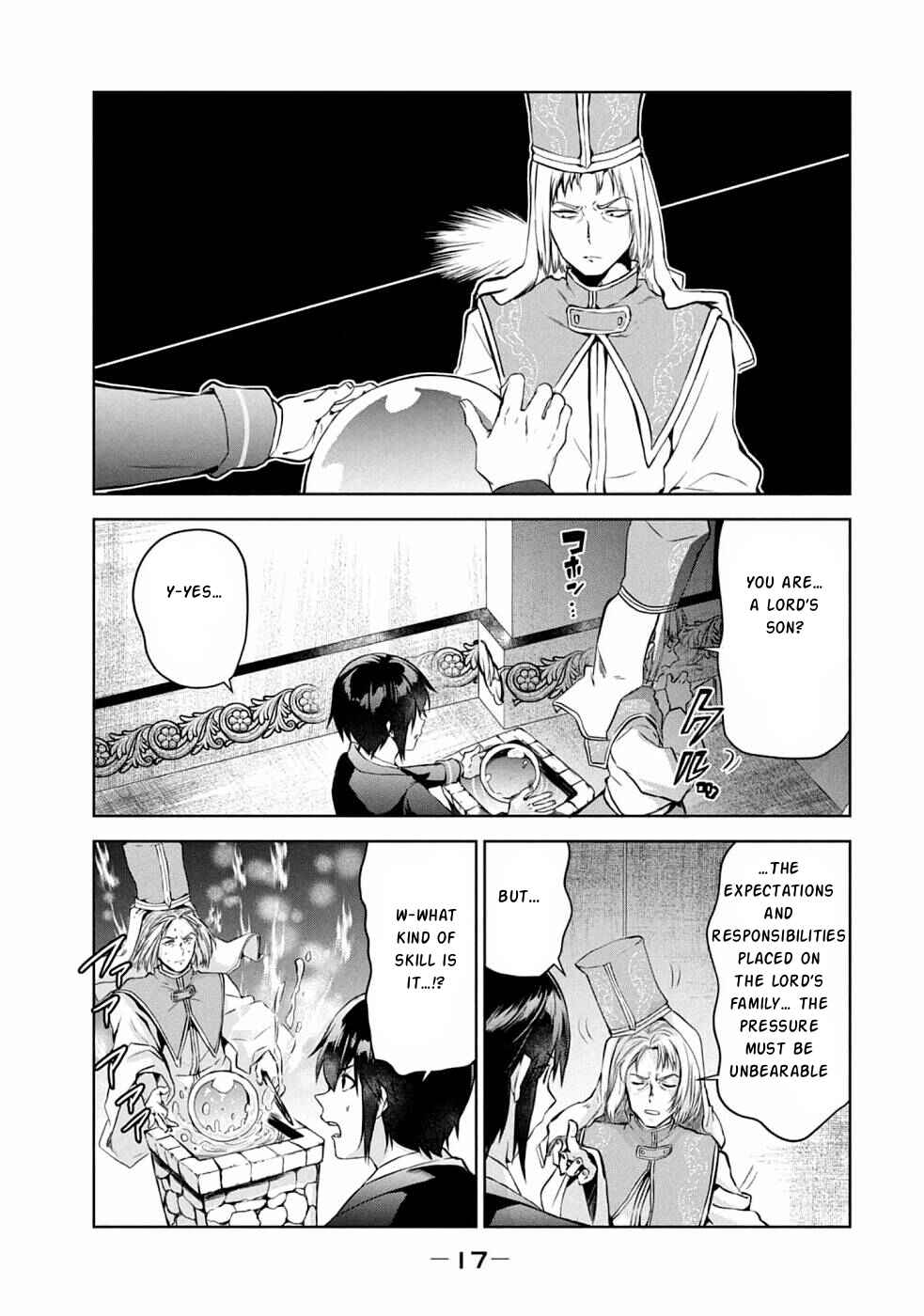 Tensei Kizoku no Bannou Kaitaku Kara ~"Kakudai & Shukushou" Sukiru wo Tsukatte Itara Saikyou Ryouchi ni Narimashita~ Chapter 1 - Page 16