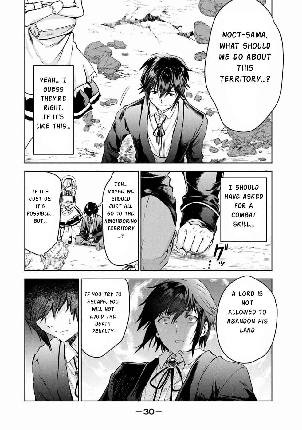 Tensei Kizoku no Bannou Kaitaku Kara ~"Kakudai & Shukushou" Sukiru wo Tsukatte Itara Saikyou Ryouchi ni Narimashita~ Chapter 1 - Page 29