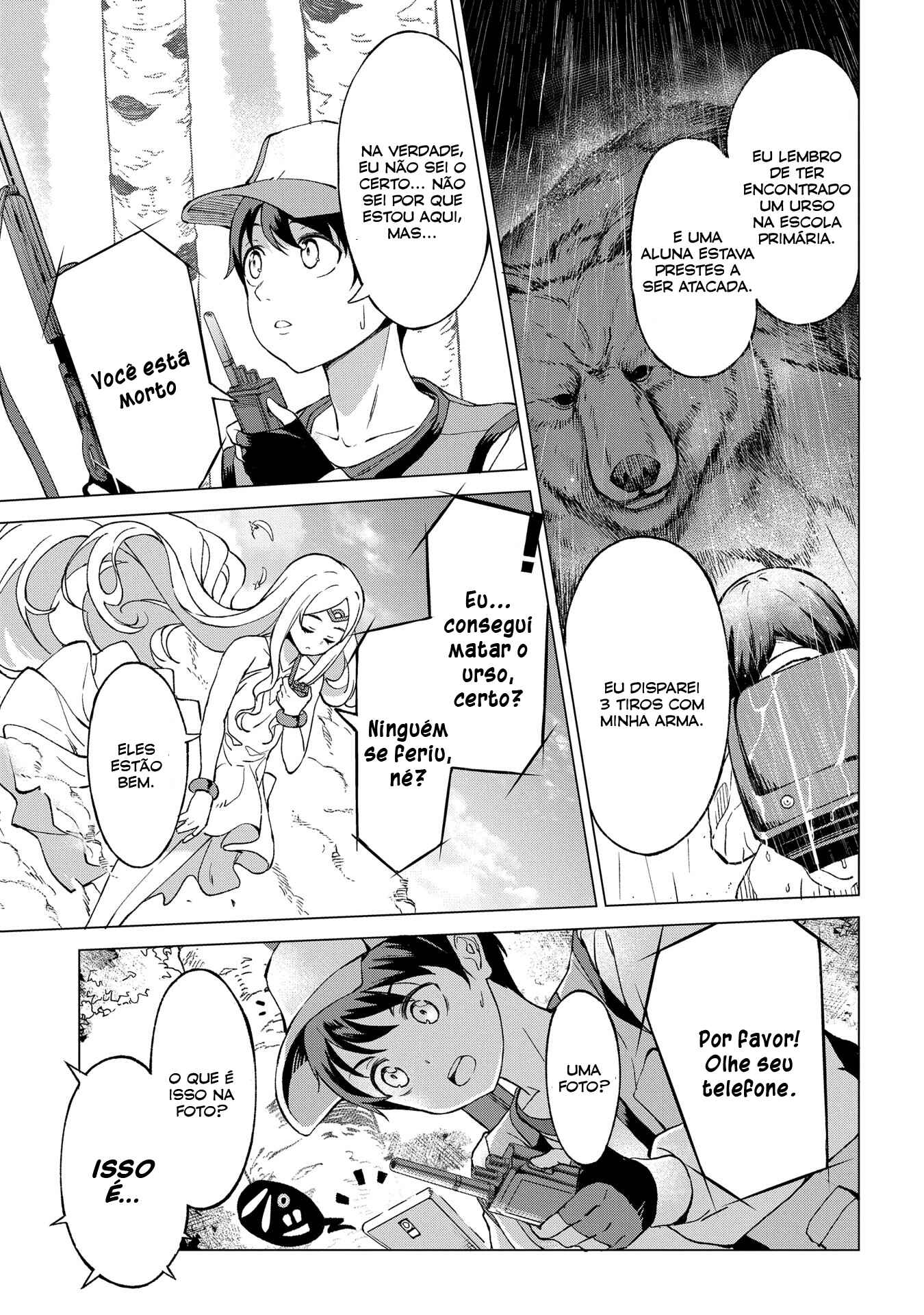 Hokkaidou no Gen'eki Hunter ga Isekai ni Hourikomarete Mita ~Elf Yome to Meguru Isekai Shuryou Life~ Chapter 1 - Page 11