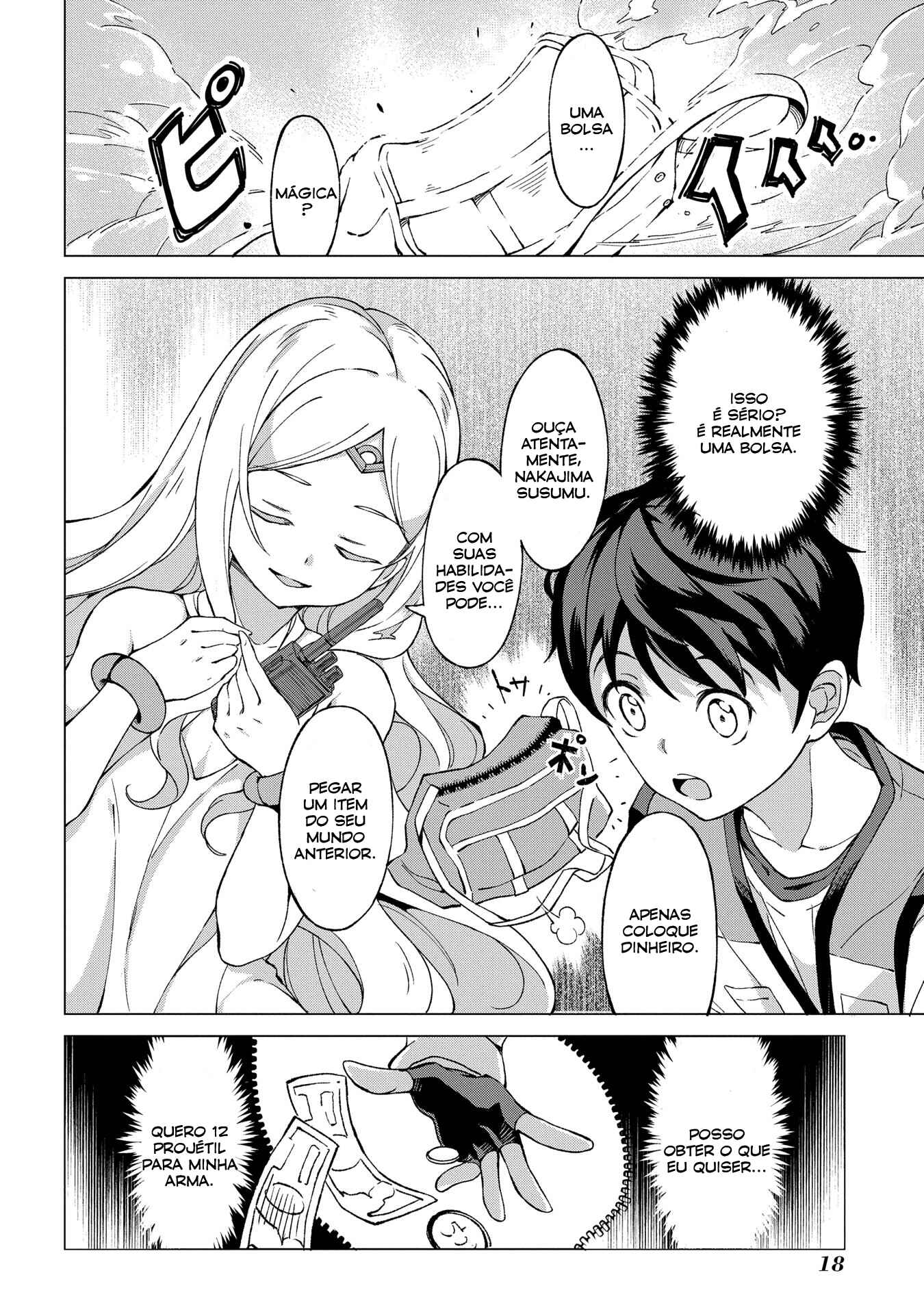 Hokkaidou no Gen'eki Hunter ga Isekai ni Hourikomarete Mita ~Elf Yome to Meguru Isekai Shuryou Life~ Chapter 1 - Page 18