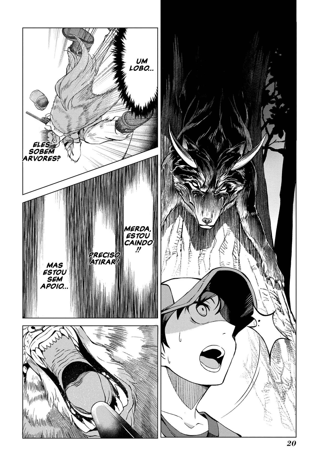 Hokkaidou no Gen'eki Hunter ga Isekai ni Hourikomarete Mita ~Elf Yome to Meguru Isekai Shuryou Life~ Chapter 1 - Page 20