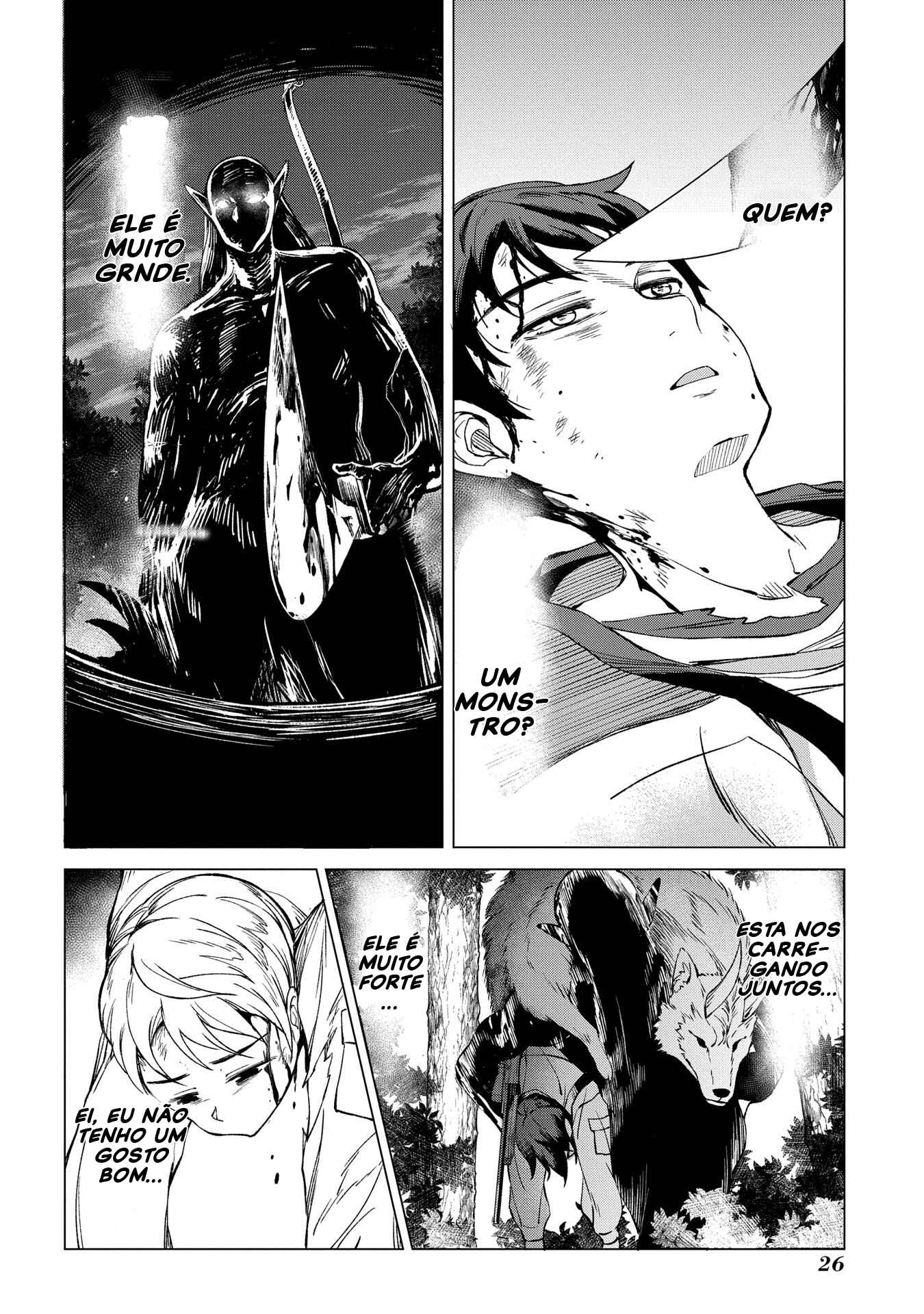 Hokkaidou no Gen'eki Hunter ga Isekai ni Hourikomarete Mita ~Elf Yome to Meguru Isekai Shuryou Life~ Chapter 1 - Page 26