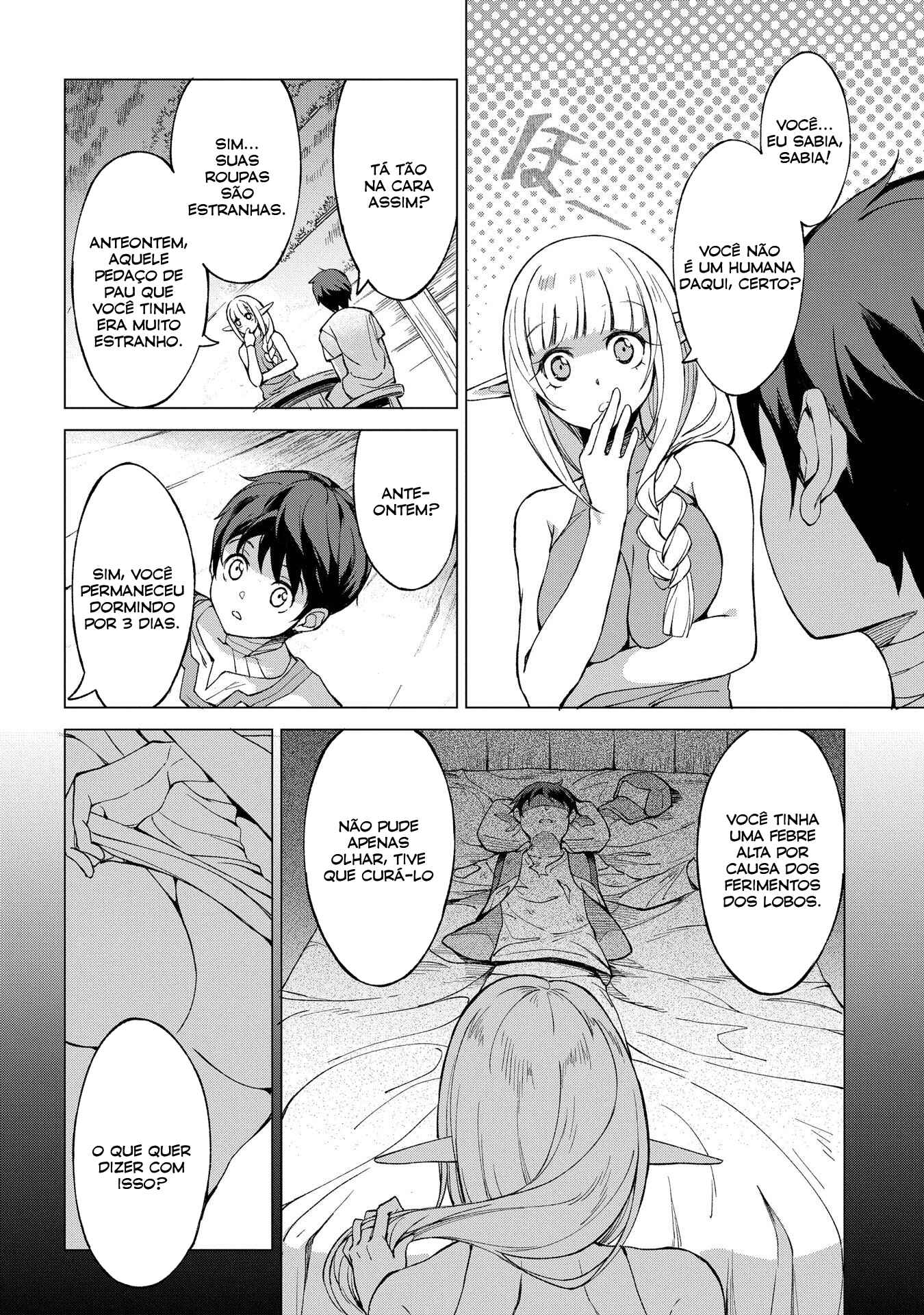 Hokkaidou no Gen'eki Hunter ga Isekai ni Hourikomarete Mita ~Elf Yome to Meguru Isekai Shuryou Life~ Chapter 1 - Page 34