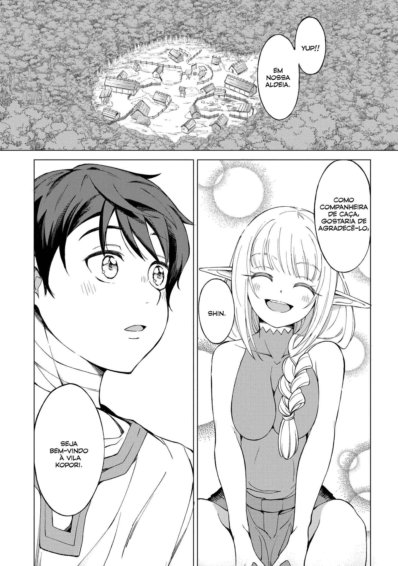 Hokkaidou no Gen'eki Hunter ga Isekai ni Hourikomarete Mita ~Elf Yome to Meguru Isekai Shuryou Life~ Chapter 1 - Page 37