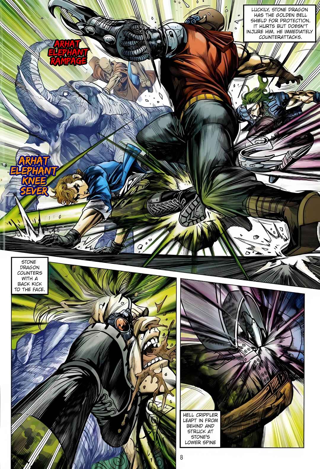 Jīn Zhù Lóng Hǔ Mén Chapter 19 - Page 8