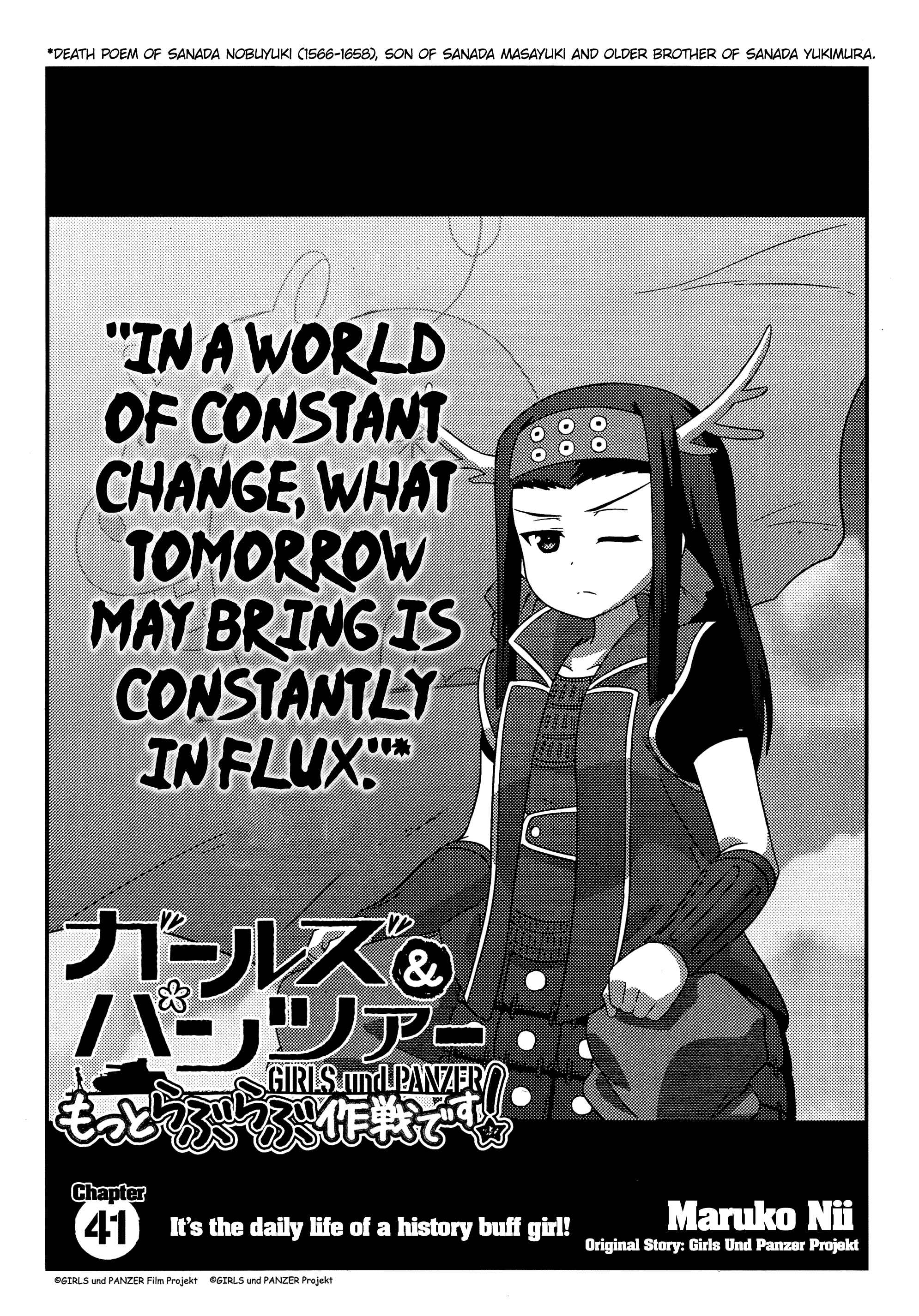 GIRLS und PANZER - Motto Love Love Sakusen desu! Chapter 41 - Page 2
