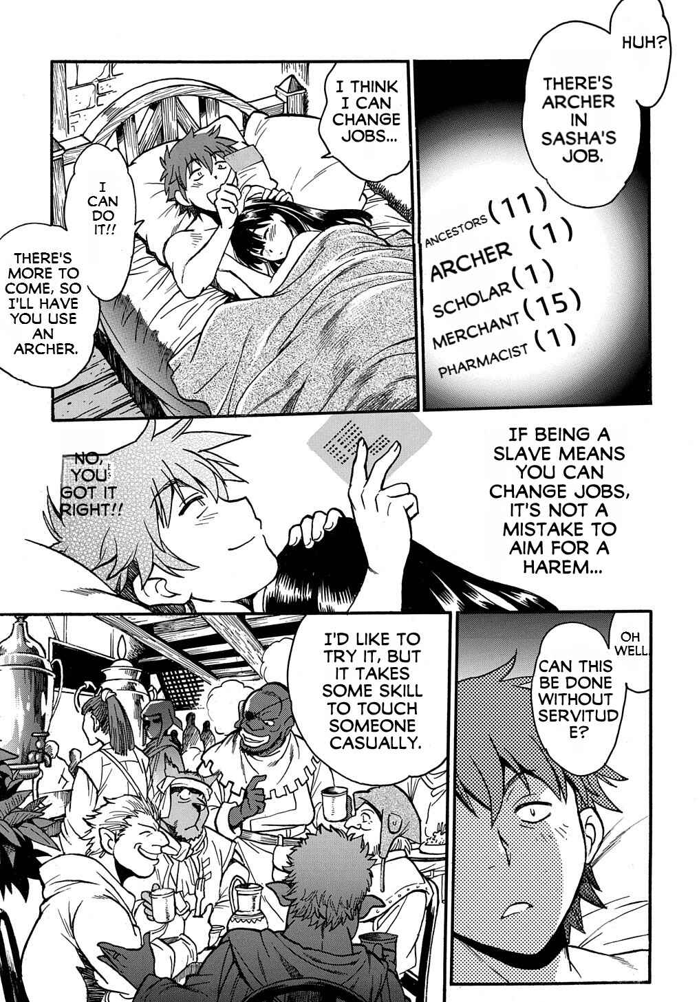 Isekai Kimagure Burari Tabi ~Dorei Harem wo Soete~ Chapter 3 - Page 14