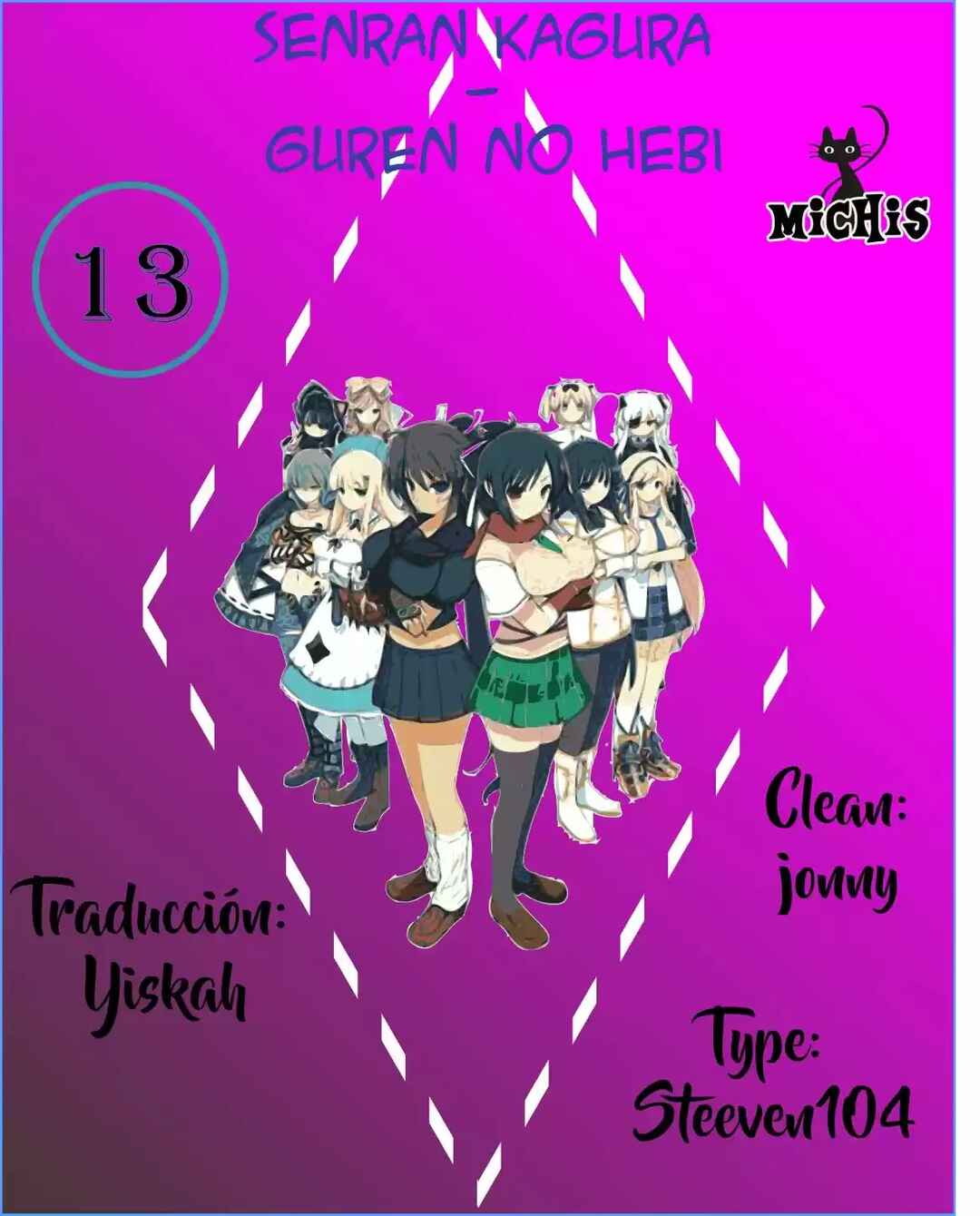 Senran Kagura - Guren no Hebi Chapter 13 - Page 1