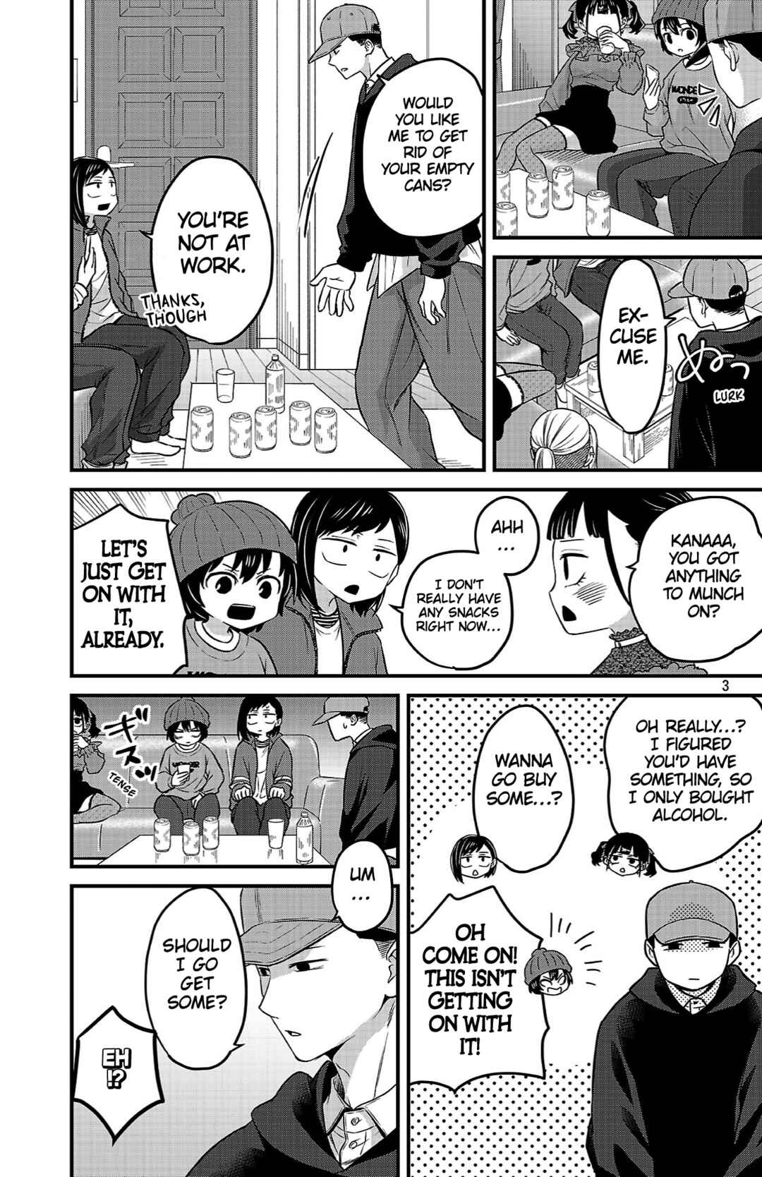 Boku no Kokoro no Yabai Yatsu: Love Comedy ga Hajimaranai Chapter 18 - Page 3
