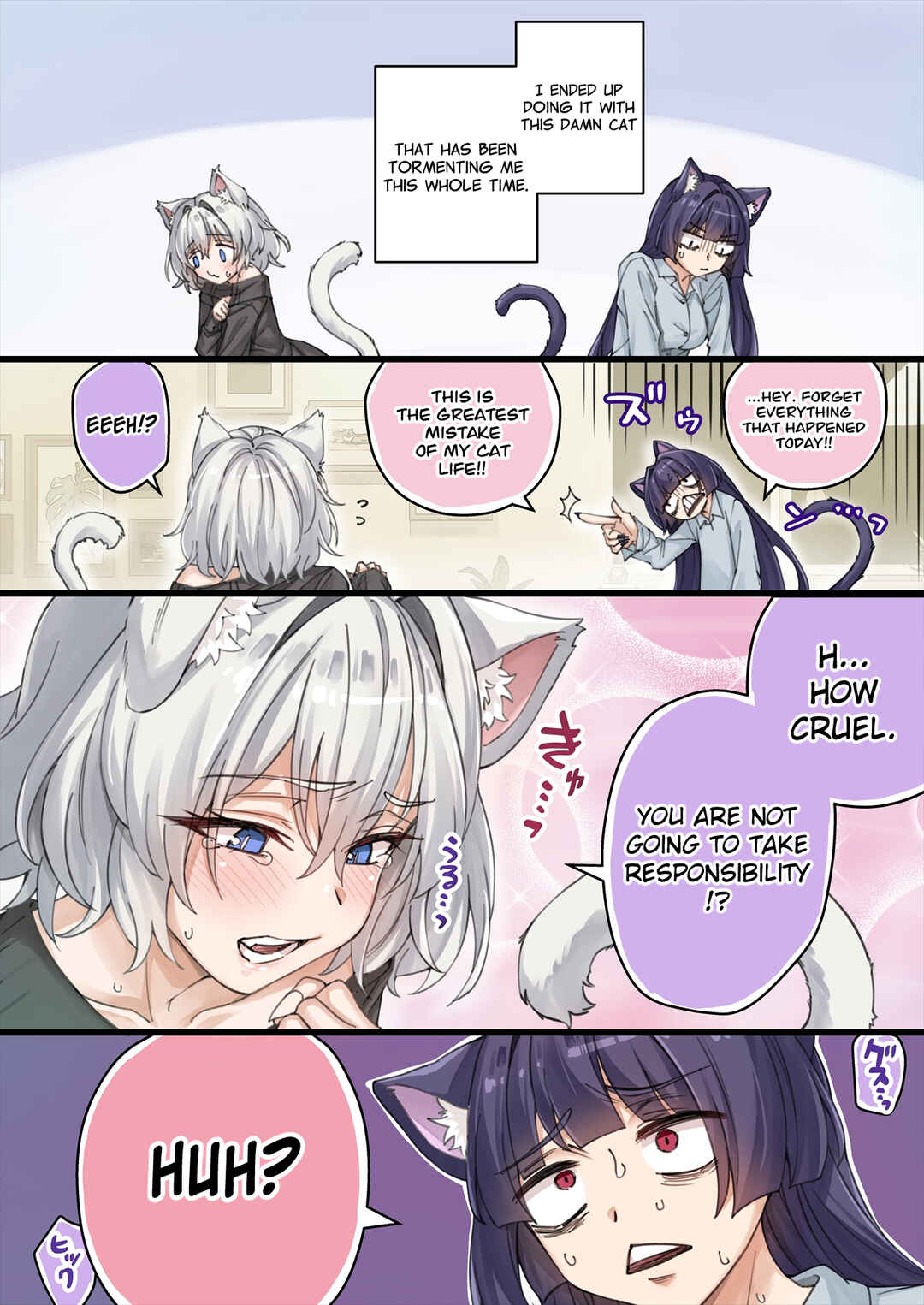 Dokusen Yoku ga Tsuyo Sugiru Yandere Kai Neko-chan Chapter 43 - Page 1