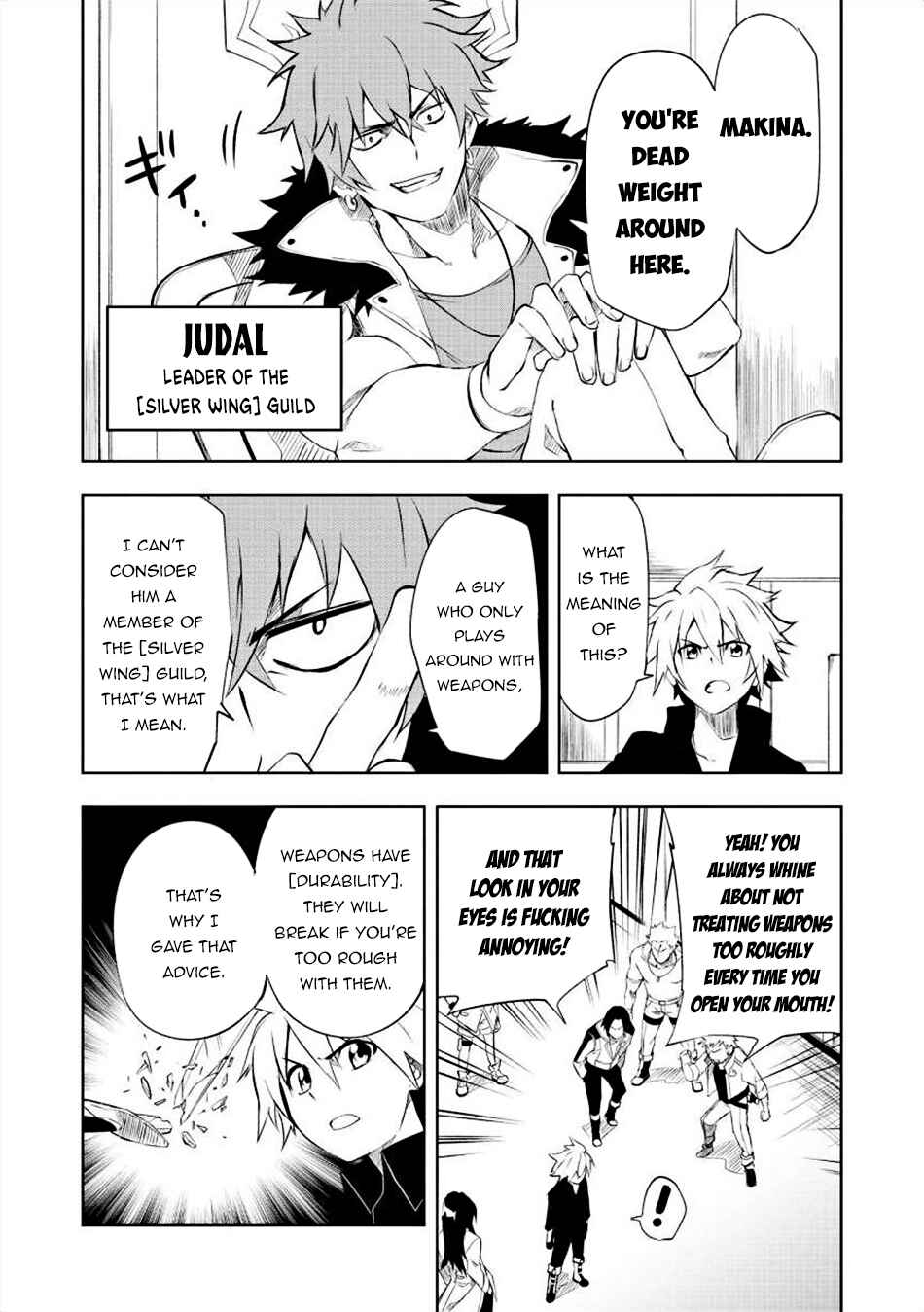 "Zako ni wa Kaji ga Oniai da www" to Iwareta Kaji Level 9999 no Ore, Tsuihousareta no de Boukensha ni Tenshokusuru ~Saikyou Buki de Musou Shinagara Guild de Tanoshiku Kurashimasu~ Chapter 1 - Page 4