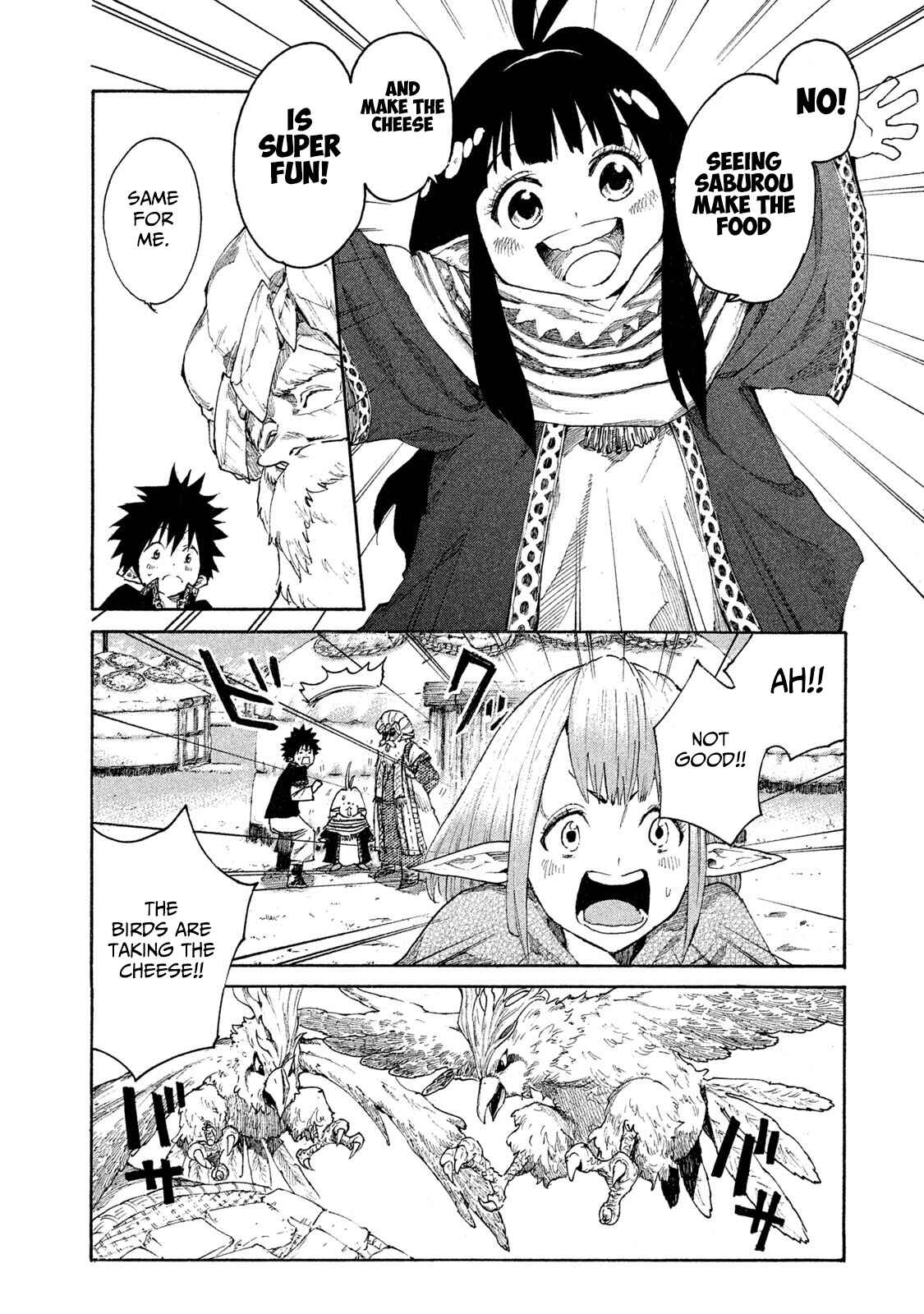 Mazumeshi Elf to Yuuboku gurashi Chapter 6 - Page 10