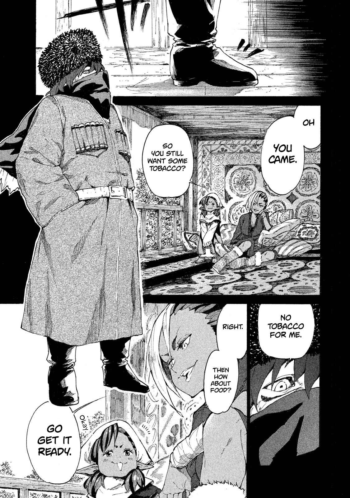 Mazumeshi Elf to Yuuboku gurashi Chapter 6 - Page 14