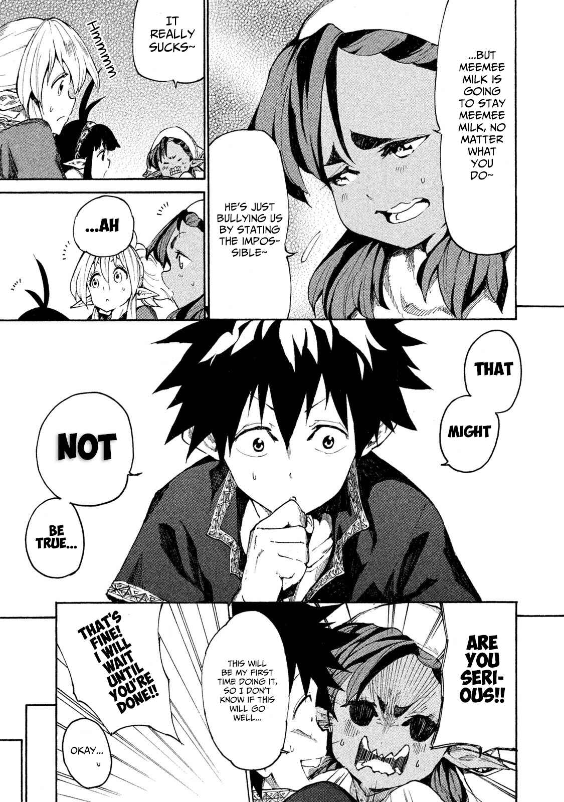 Mazumeshi Elf to Yuuboku gurashi Chapter 6 - Page 24