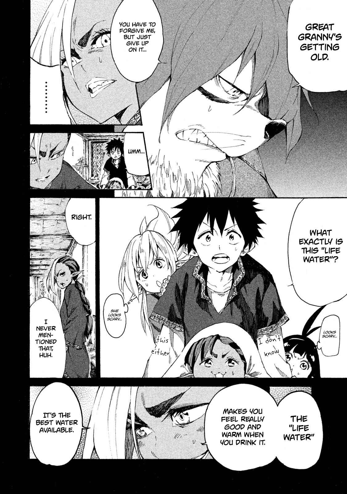 Mazumeshi Elf to Yuuboku gurashi Chapter 6 - Page 31