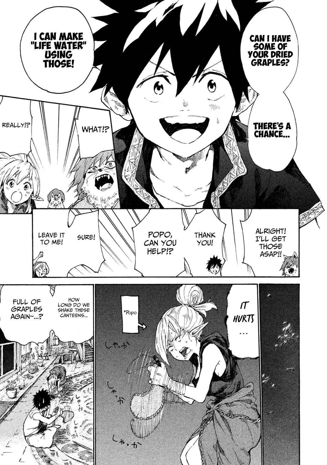 Mazumeshi Elf to Yuuboku gurashi Chapter 6 - Page 42