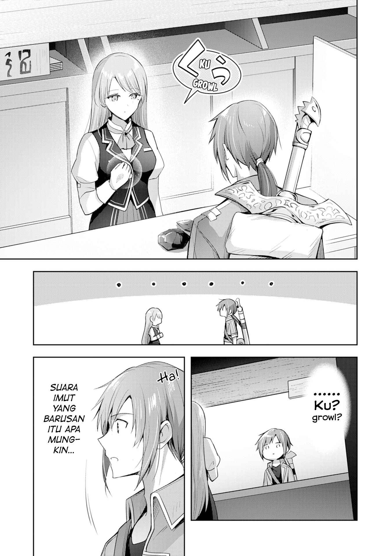 Uketsukejou ni Kokuhaku Shitakute Guild ni Kayoitsumetara Eiyuu ni Natteta Chapter 5 - Page 6
