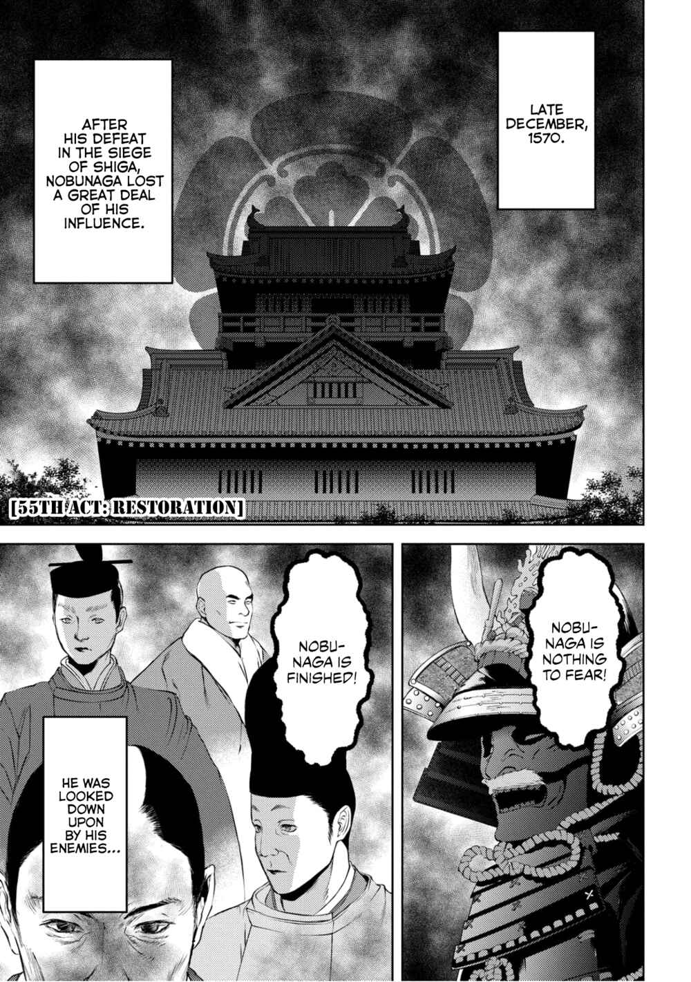 Sengoku Komachi Kuroutan Chapter 55 - Page 2