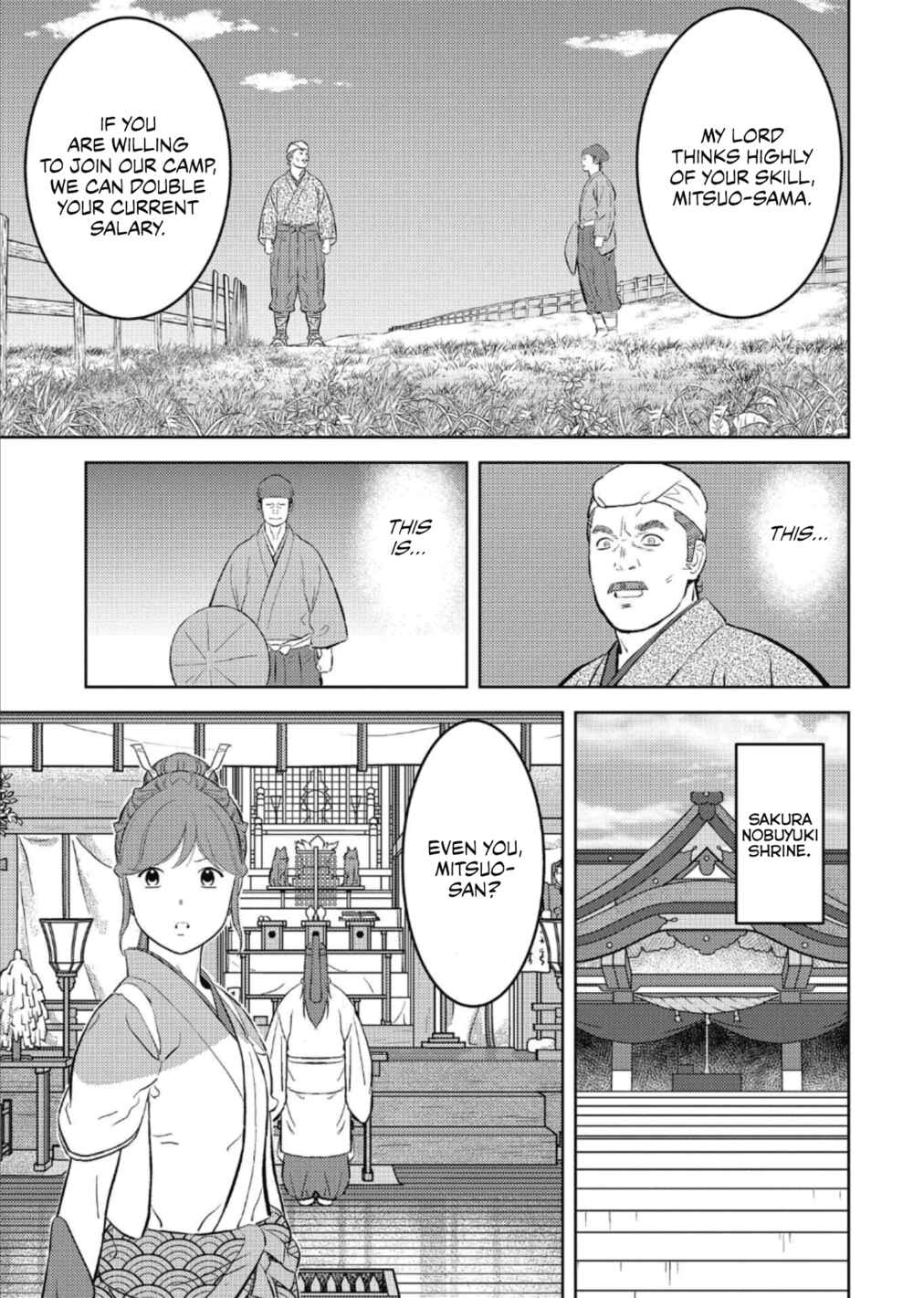 Sengoku Komachi Kuroutan Chapter 55 - Page 8