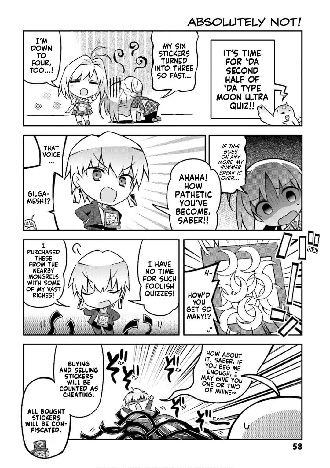 Type-Moon Gakuen - Chibi Chuki! Chapter 19 - Page 2